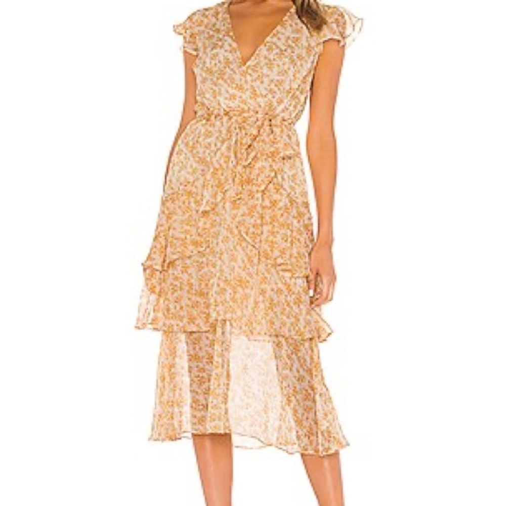 minkpink lana midi dress